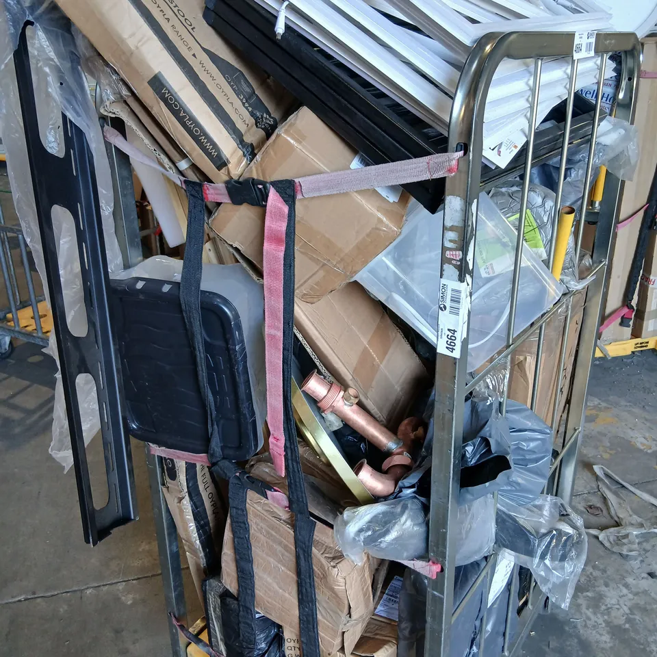 LARGE CAGE OF ASSORTED PRODUCTS