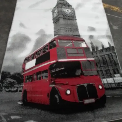 POPART RUG GREY/WHITE 180X120CM