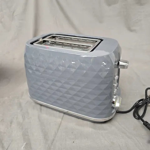 BOXED HOME 2 SLICE TEXTURED TOASTER 