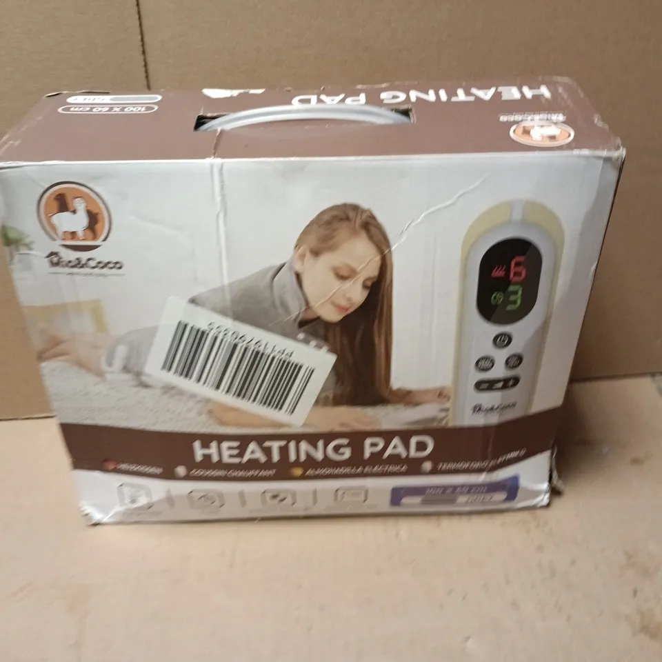 MIA & COCO GREY HEATING PAD - 100X60CM