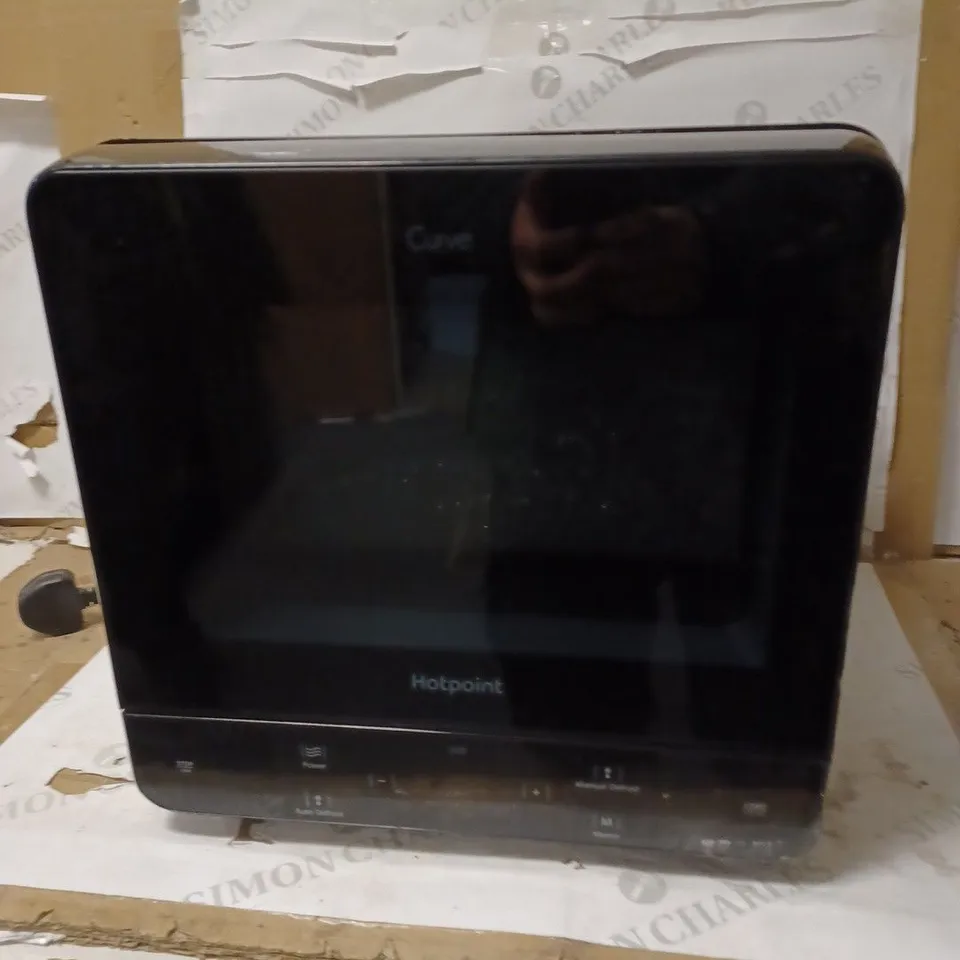 HOTPOINT CURVE MWH 1331 B MICROWAVE WITH TOUCH CONTROLS