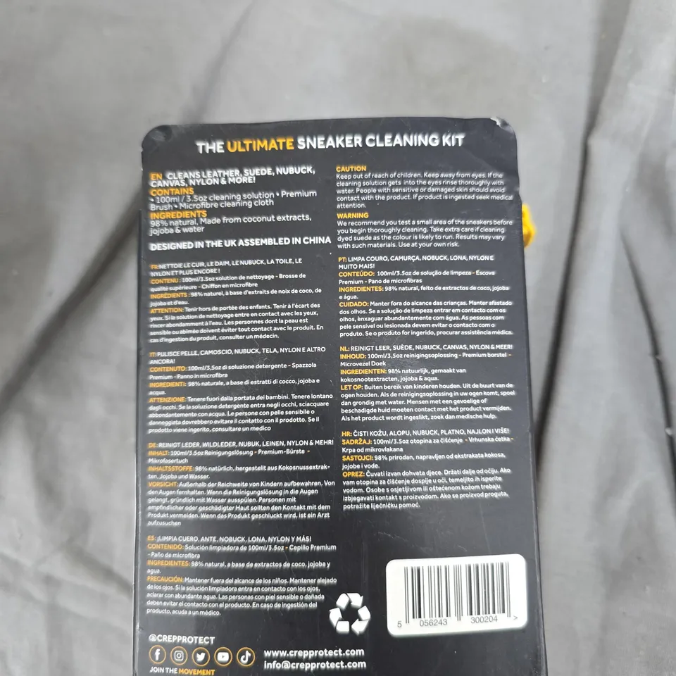 CREP PROTECT CURE – THE ULTIMATE SNEAKER CLEANING KIT (BOXED)