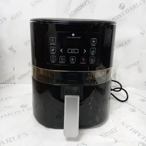 BOXED COOK'S ESSENTIALS AIR FRYER - BLACK