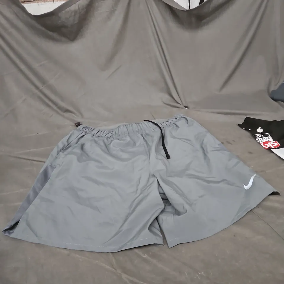 BOX OF APPROXIMETLY 25 ASSORTED CLOTHING ITEMS INCLUDING PUMA TEE SHIRT , CASTORE SOCKS AND NIKE SHORTS