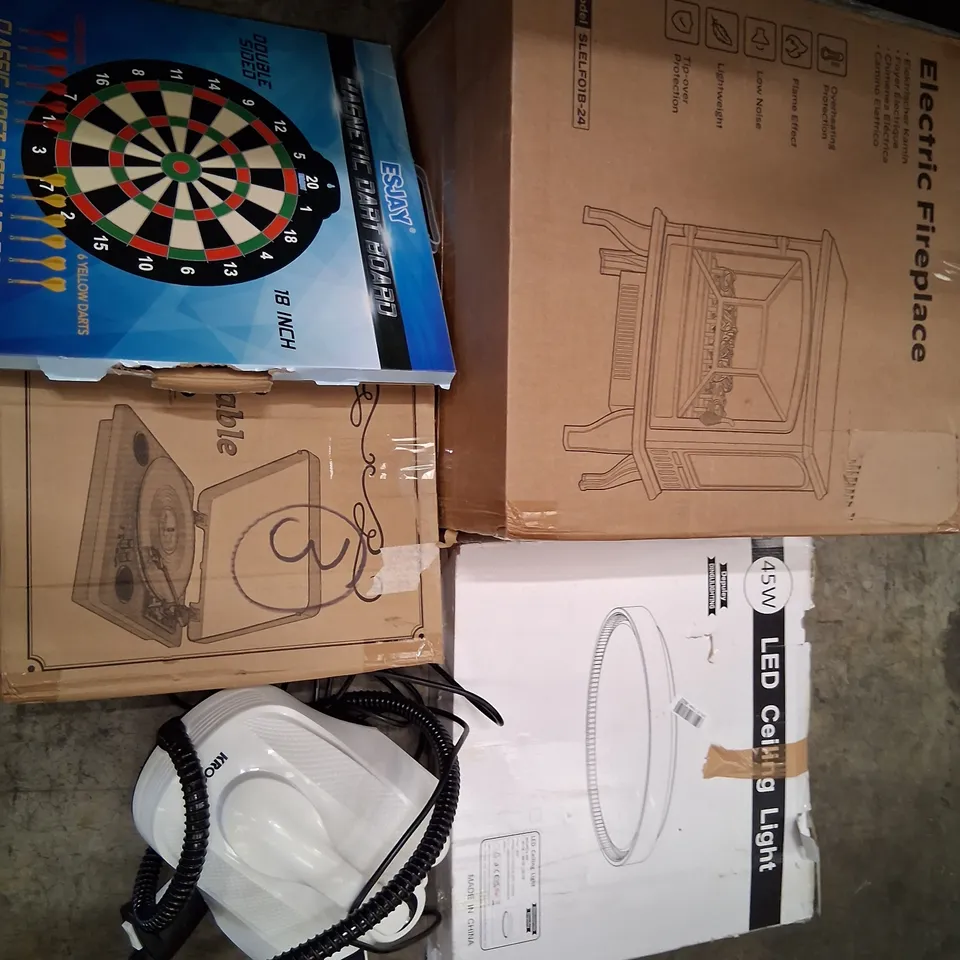 PALLET CONSISTING OF A LARGE QUANTITY OF ASSORTED HOUSEHOLD AND ELECTRICAL PRODUCTS AND ACCESSORIES TO INCLUDE;
