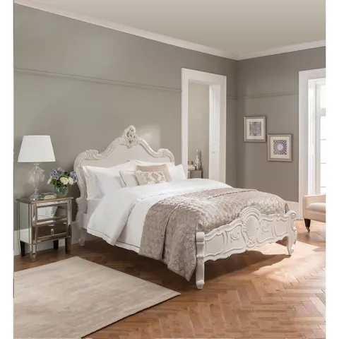 BRAND NEW HOMESDIRECT365 FRENCH STYLE ANTIQUE DOUBLE BED (4 BOXES)