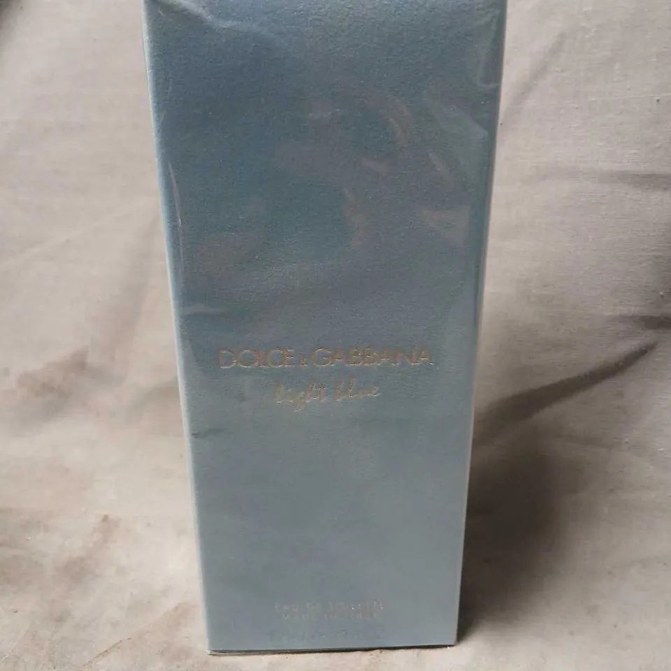 BOXED AND SEALED DOLCE AND GABBANA LIGHT BLUE EAU DE TOILETTE 100ML