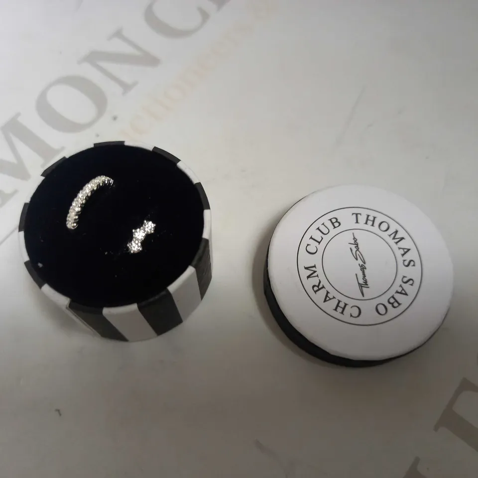 LOT OF 2 THOMAS SABO SINGLE EARRINGS RRP £52