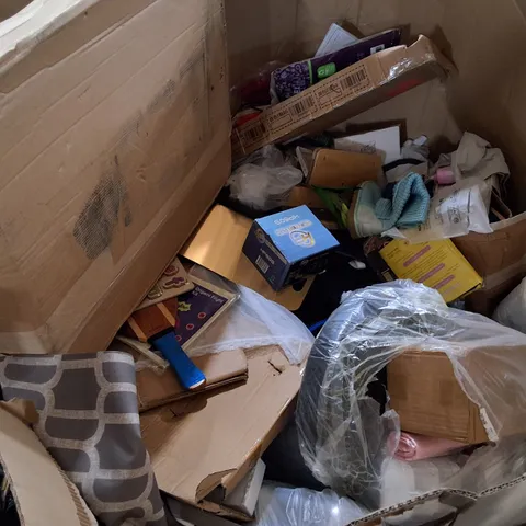 PALLET CONTAINING ASSORTED HOUSEHOLD PRODUCTS INCLUDING COOKIE MOULDS, CLOTHING, TRAYS & CHILDREN'S TOYS