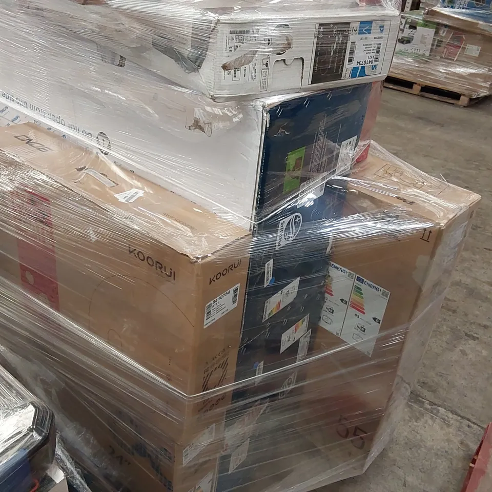 PALLET OF APPROXIMATELY 13 UNPROCESSED RAW RETURN MONITORS TO INCLUDE;