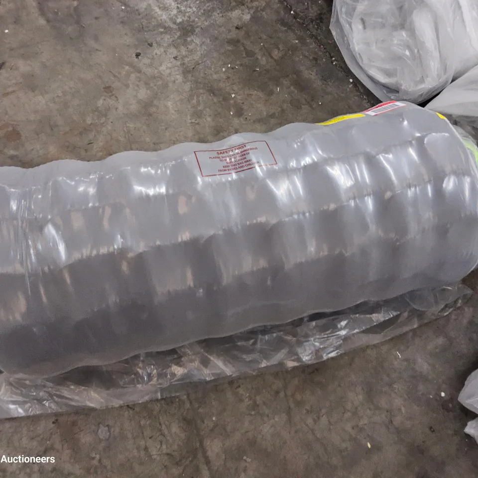 QUALITY BAGGED 2'6" SINGLE HYBRID MEMORY FOAM OPEN COIL MATTRESS