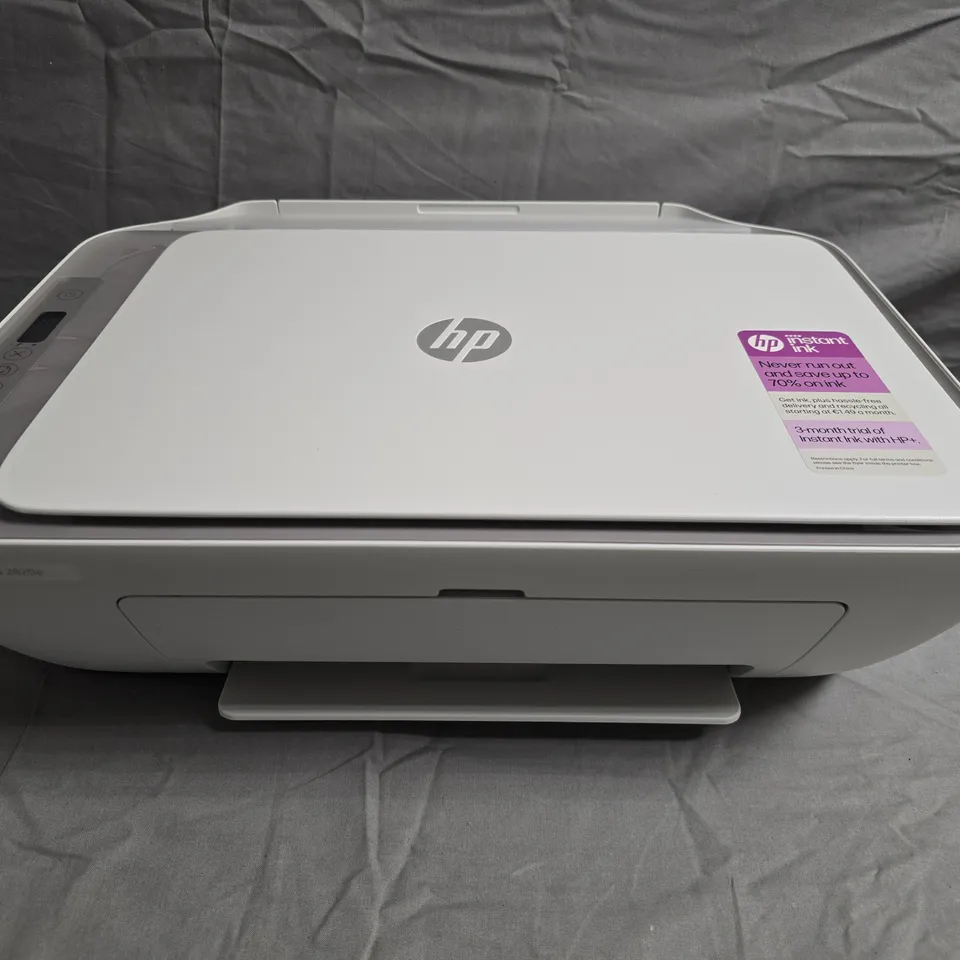 HP DESKJET 2820E PRINTER - BOXED, BOX AND PRINTER SHOWN