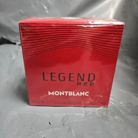 BOXED AND SEALED LEGEND RED MONTBLANC EAU DE PARFUM 50ML