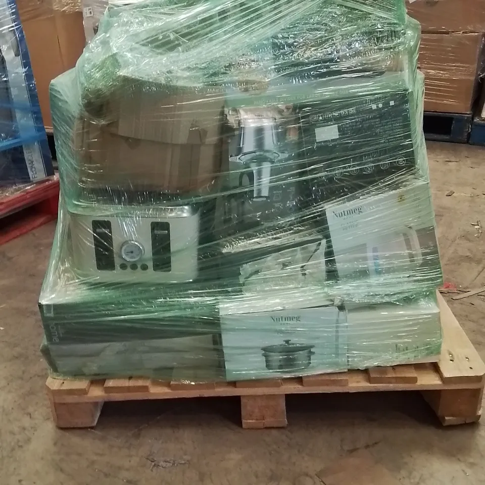 PALLET CONTAINING A LARGE QUANTITY OF ELECTRICAL PRODUCTS TO INCLUDE;TOASTER,KETTLE,SLOWCOOKER,VACUUM CLEANER,AIR FRYER 