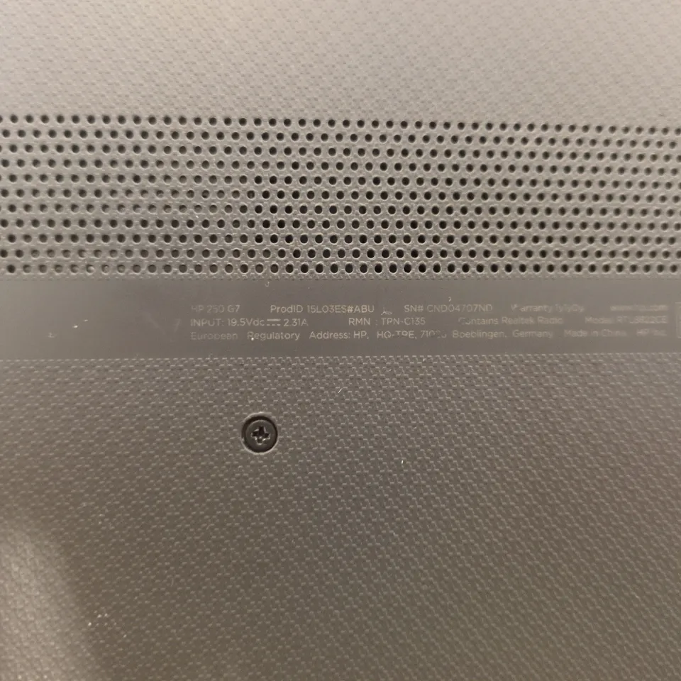 HP 750 G7 LAPTOP