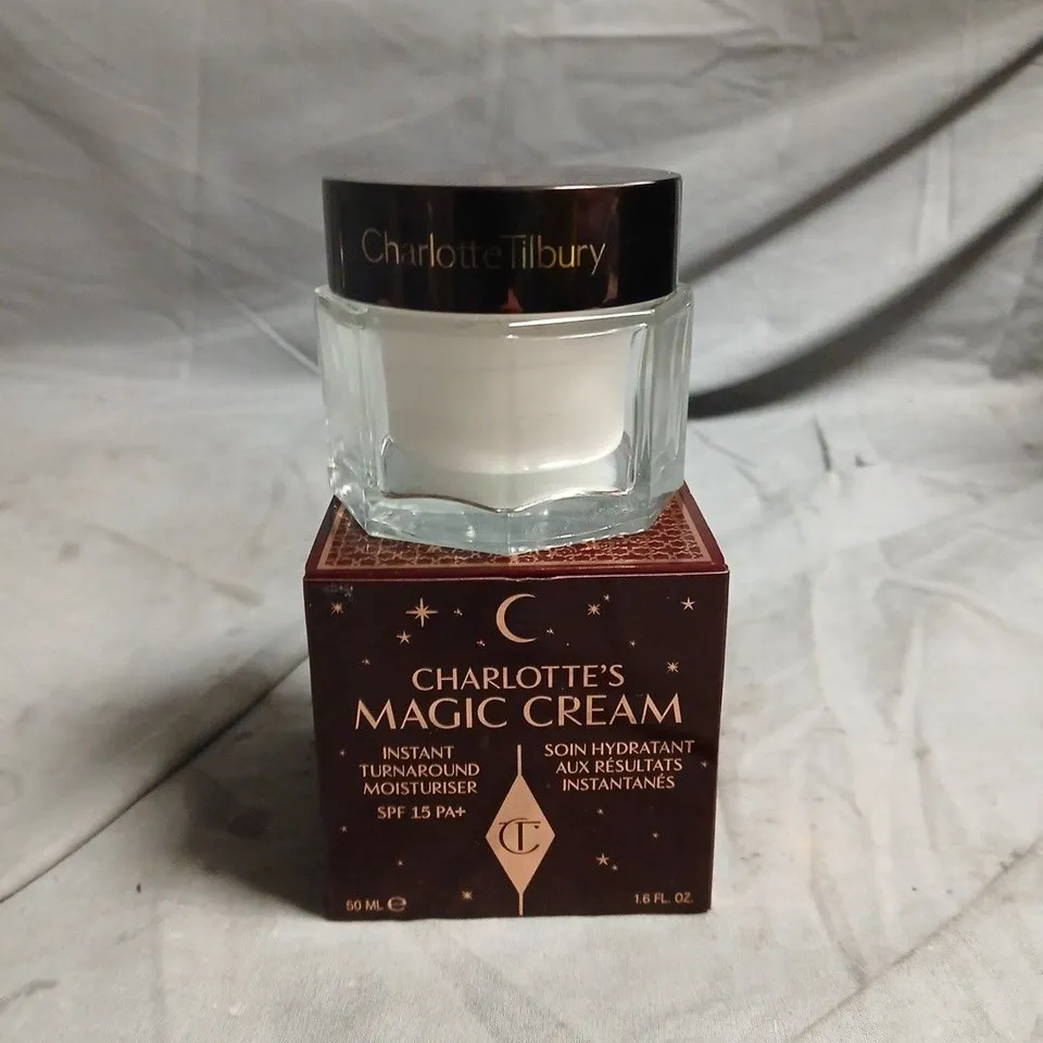CHARLOTTE TILBURY CHARLOTTE'S MAGIC CREAM MOISTURISER – 60ML, BOXED