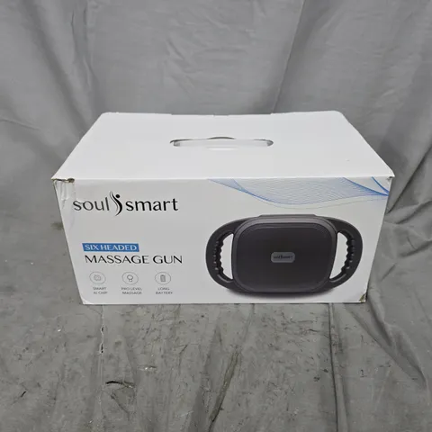 BOXED SOUL SMART SIX HEADED MASSAGE GUN