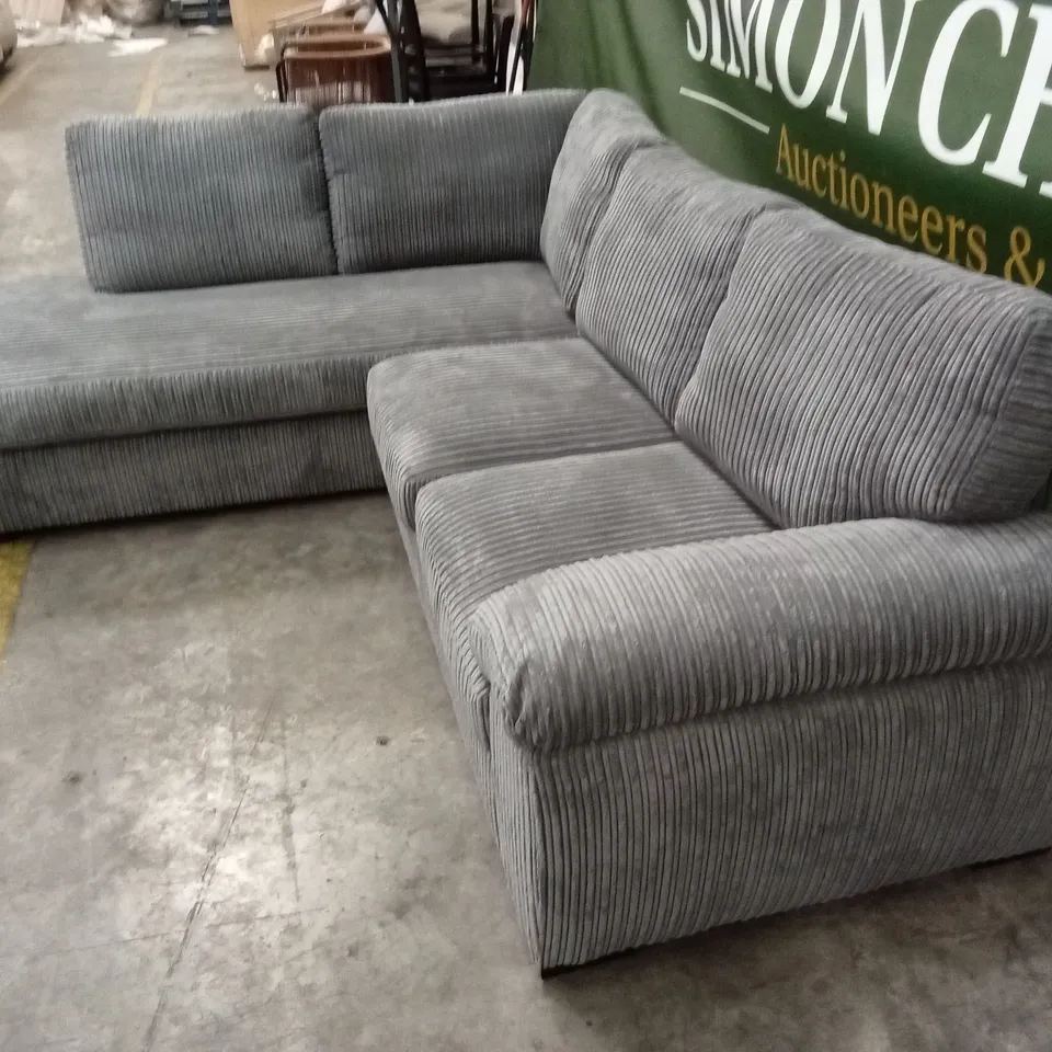 AMALFI STANDARD BACK FABRIC CORNER CHAISE SOFA RRP £949
