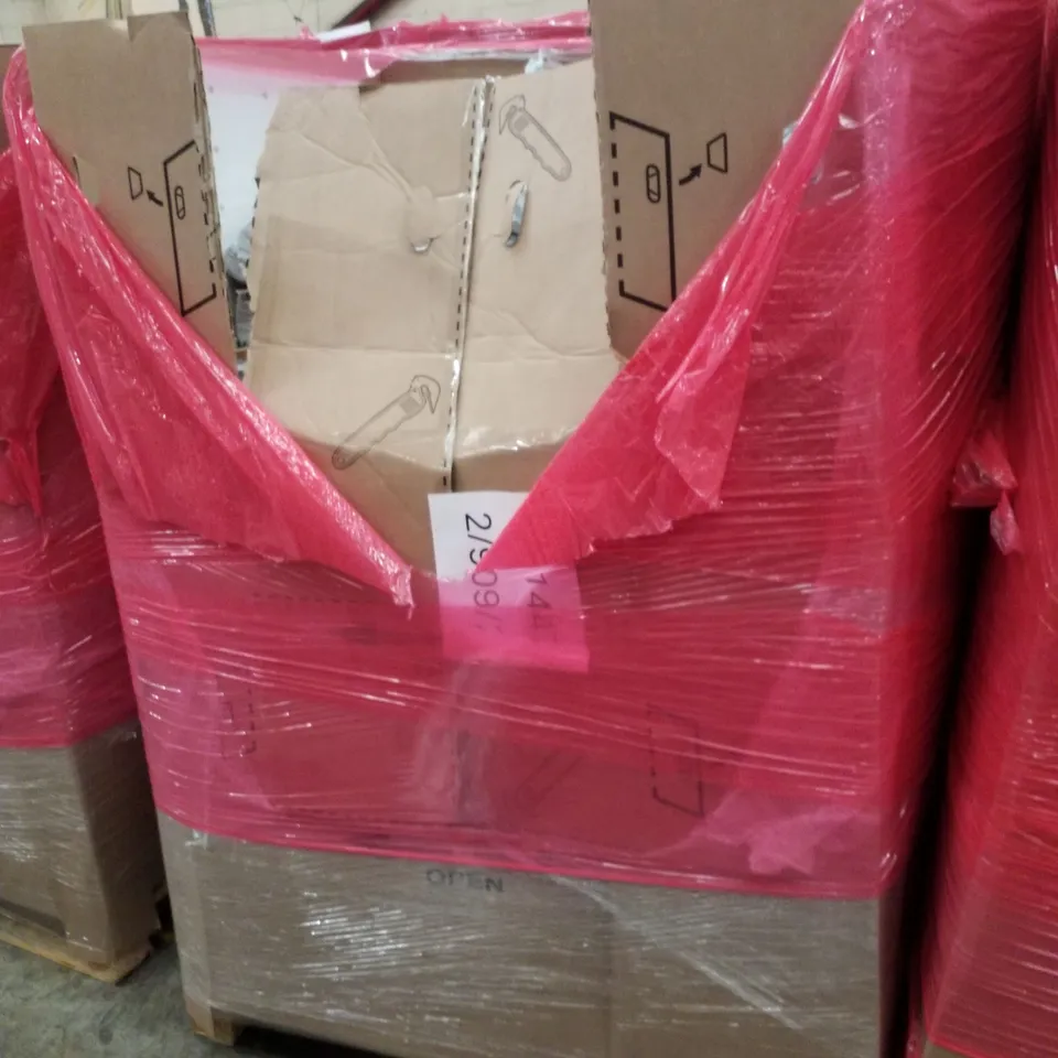 PALLET CONTAINING ASSORTED PRODUCTS INCLUDING PLAYPEN, POP UP TENT, FOLDING CHAIR MAT & FOLDING TODDLER BED