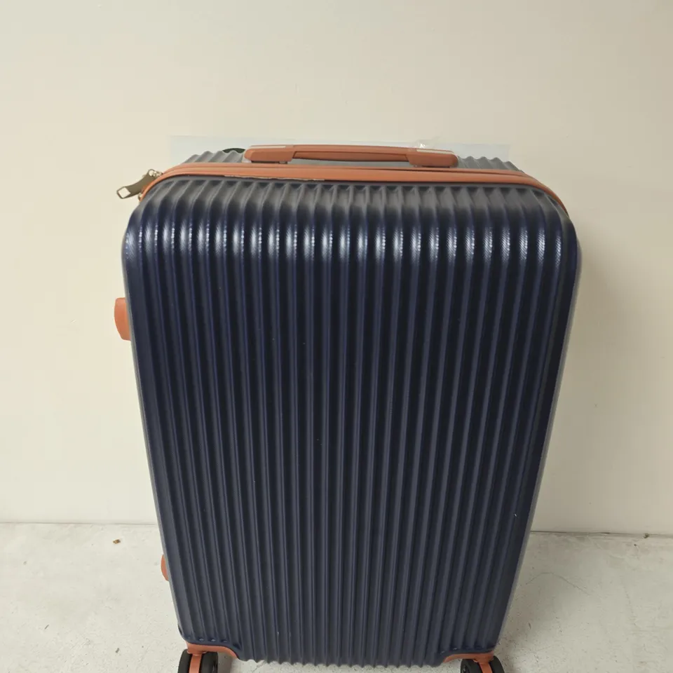 CALDARIUS NUMLOCK HARDSHELL SUITCASE IN NAVY