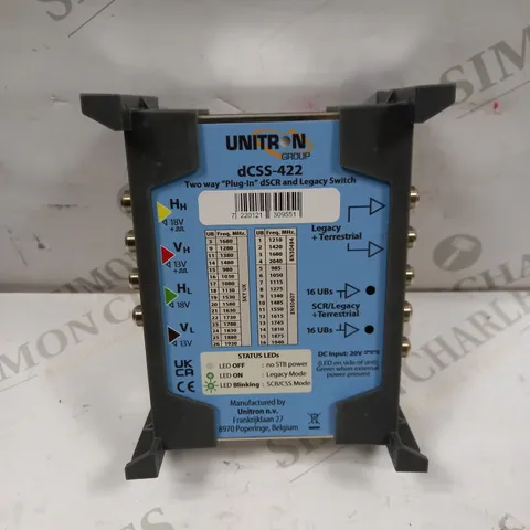 UNITRON DCSS-422 TWO WAY LEGACY SWITCH
