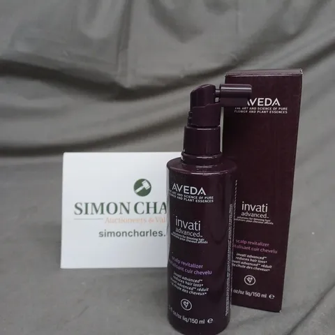 BOXED AVEDA INVATI ULTRA ADVANCED REVITALIZING SCALP SERUM 150ML