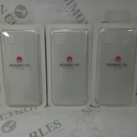 BOX OF APPROX. 20 ASSORTED HUAWEI Y5P CLEAR CASE