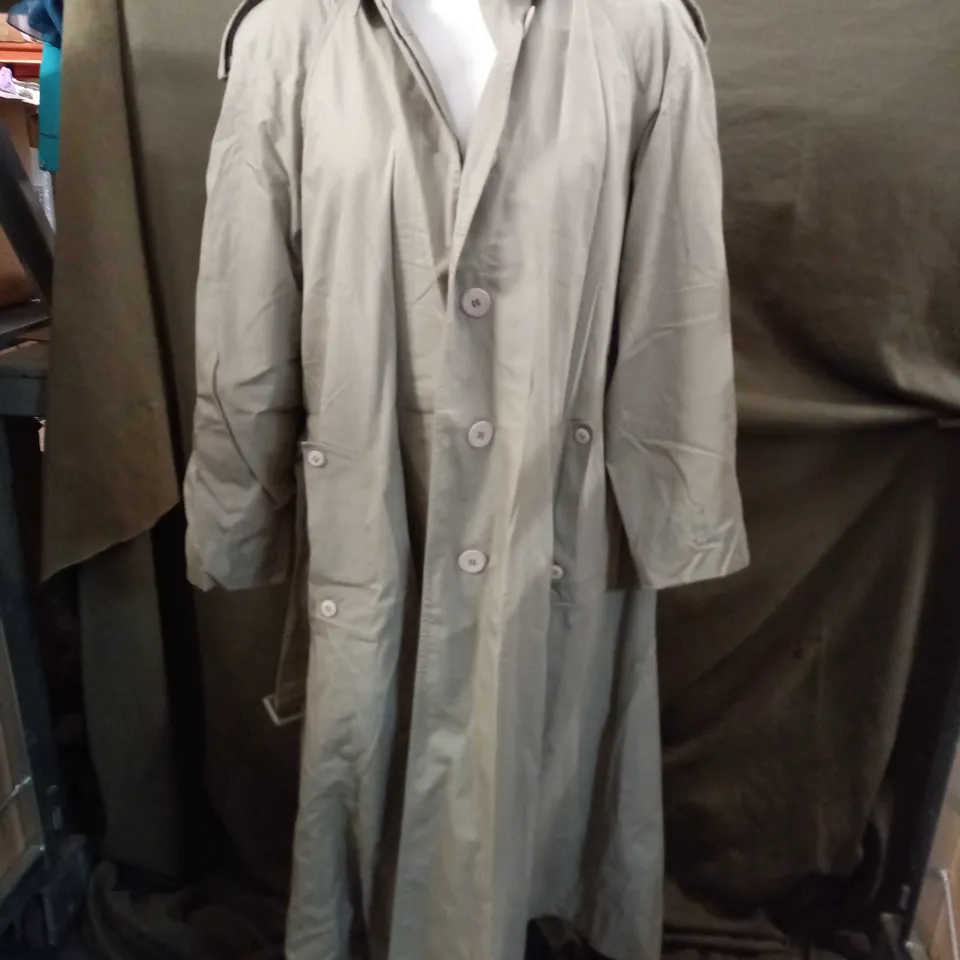 AQUASCUTUM TRENCH COAT IN GREY - SIZE UNSPECIFIED