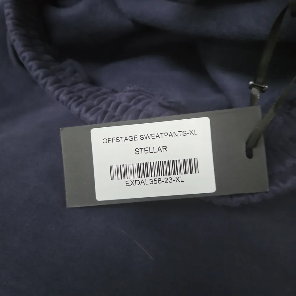 WHITE FOX BLUE JOGGING TROUSERS SIZE XL