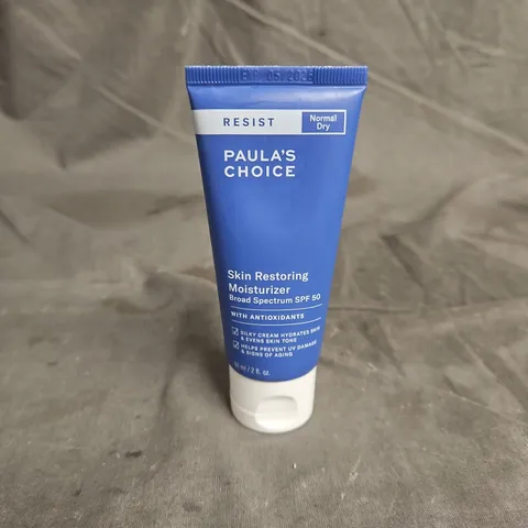PAULA'S CHOICE SPF 50 SKIN RESTORING MOISTURISER 60ML