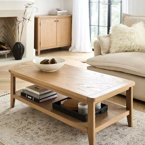 CAITLIN READY ASSEMBLED WOODEN COFFEE TABLE