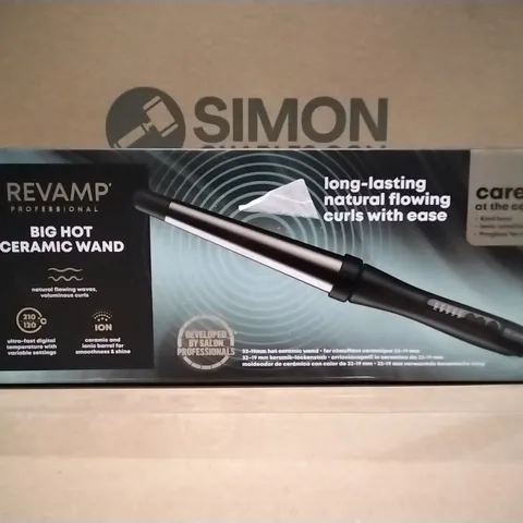 BOXED REVAMP BIG HOT CERAMIC WAND