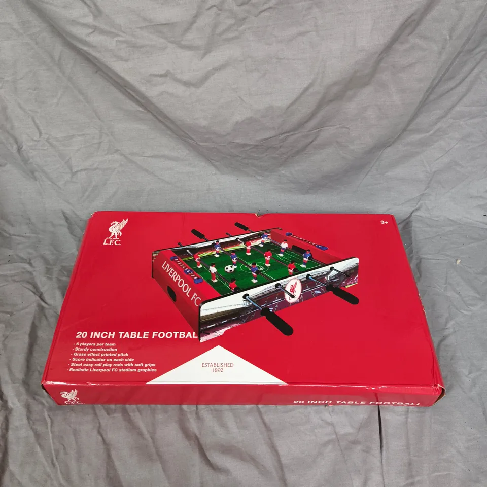 BOXED 20" FOOTBALL TABLE