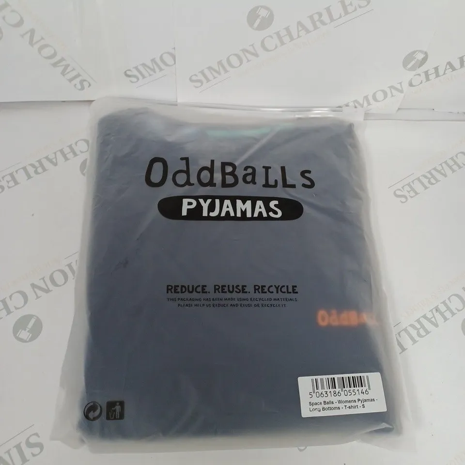 ODDBALLS SPACE BALLS WOMENS PYJAMAS SIZE S