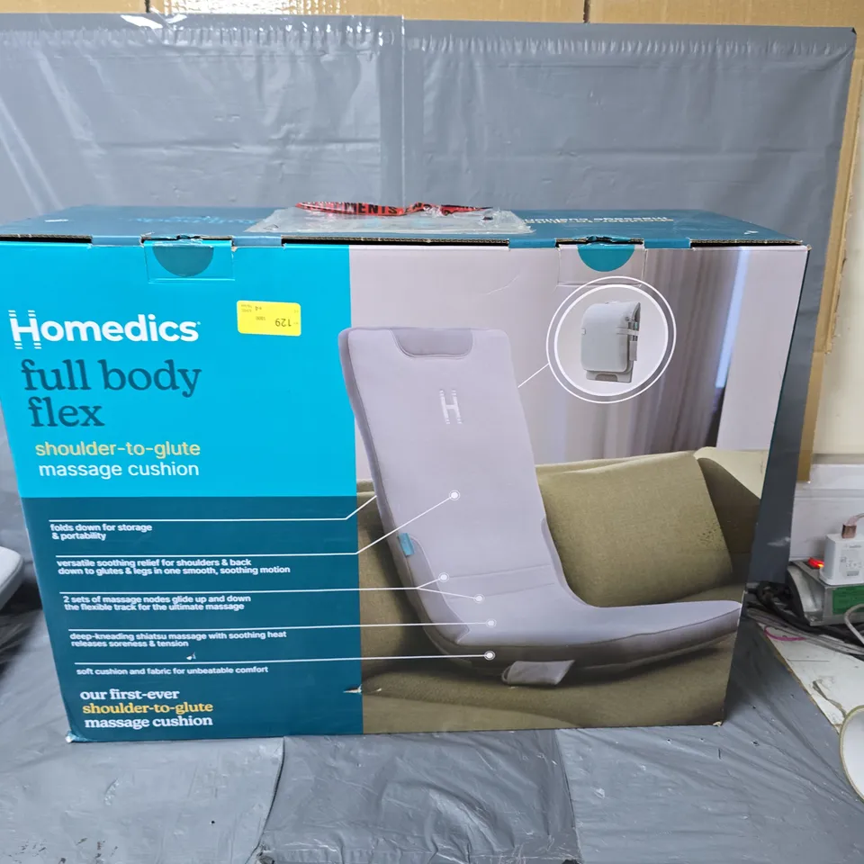 HOMEDICS FULL BODY FLEX MASSAGER - GREY