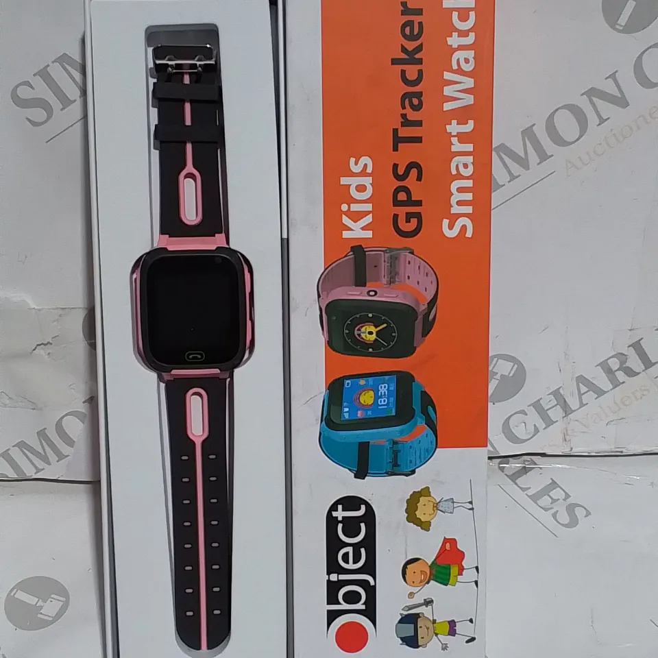 LOT OF 12 BOXED OBJECT KIDS GO'S TRACKER SMART WATCHES