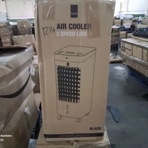 BOXED KEPLIN 3 SPEED AIR COOLER IN BLACK 