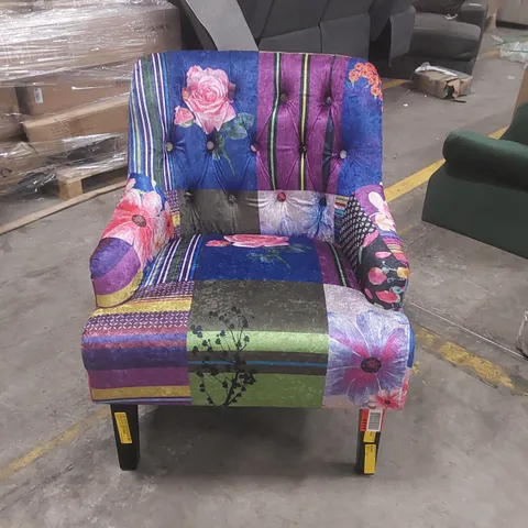 QUALITY DESIGNED TIBAY UPHOLSTERED ACCENT CHAIR