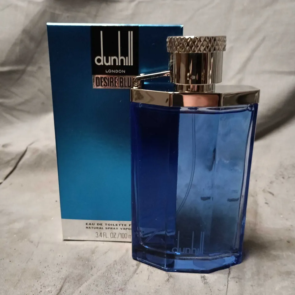 LOT OF 7 DUNHILL DESIRE BLUE 100ML EAU DE TOILETTES 
