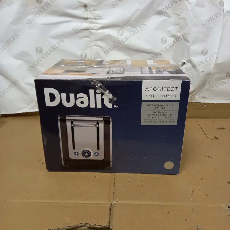 DUALIT ARCHITECT 2-SLOT TOASTER