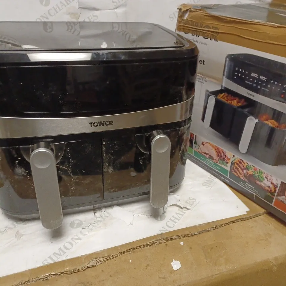 TOWER VORTX DUAL BASKET AIR FRYER