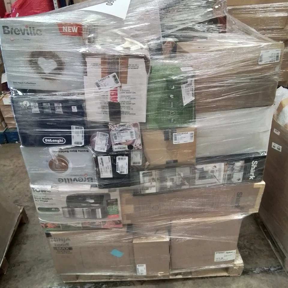 PALLET OF APPROXIMATELY 44 UNPROCESSED RAW RETURN HOUSEHOLD AND ELECTRICAL GOODS TO INCLUDE;