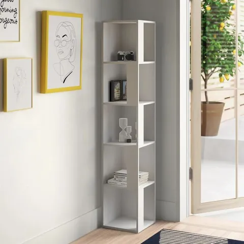 BOXED BENSONHURST CORNER BOOKCASE(1 BOX)