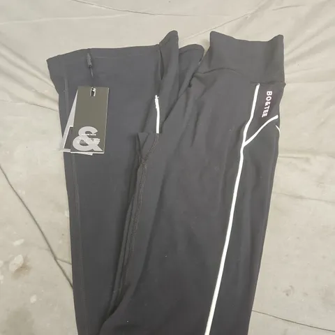BO & TEE LEGGINGS BLACK SIZE S