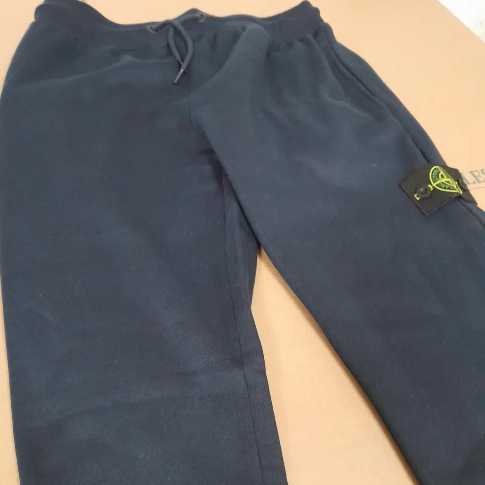 STONE ISLAND NAVY BLUE PANTS - SIZE LARGE