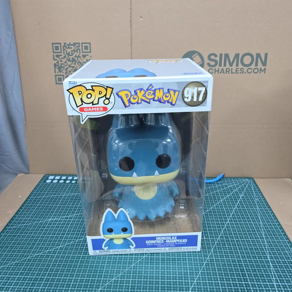FUNKO POP! POKEMON MUNCHLAX (917) VINYL FIGURE - BOXED