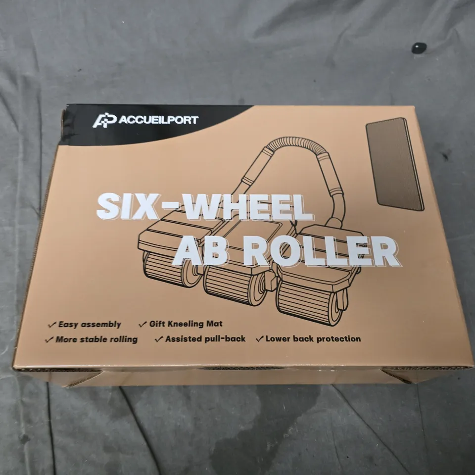 BOXED ACCUEILPORT SIX-WHEEL AB ROLLER