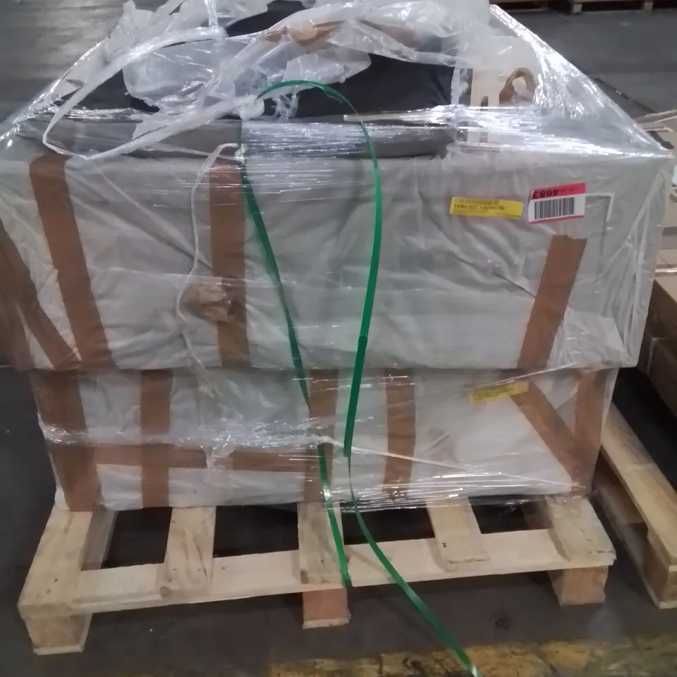 WRAPPED DIVAN BED BASE WITH AUTUMN HEADBOARD