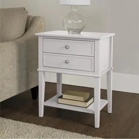 BOXED JESSE SIDE TABLE WITH STORAGE (1 BOX)