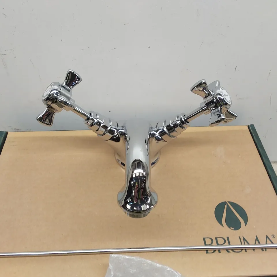 BOXED BRUMA IMPERIAL BASIN MIXER WITH POP-UP WASTE SET - CHROME